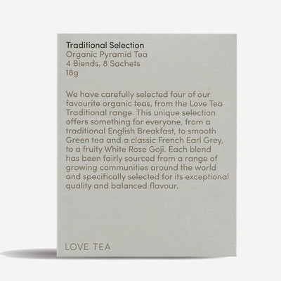 Love Tea - Traditional Selection 8 Pyramid Bags_Simple_Beautiful_Things