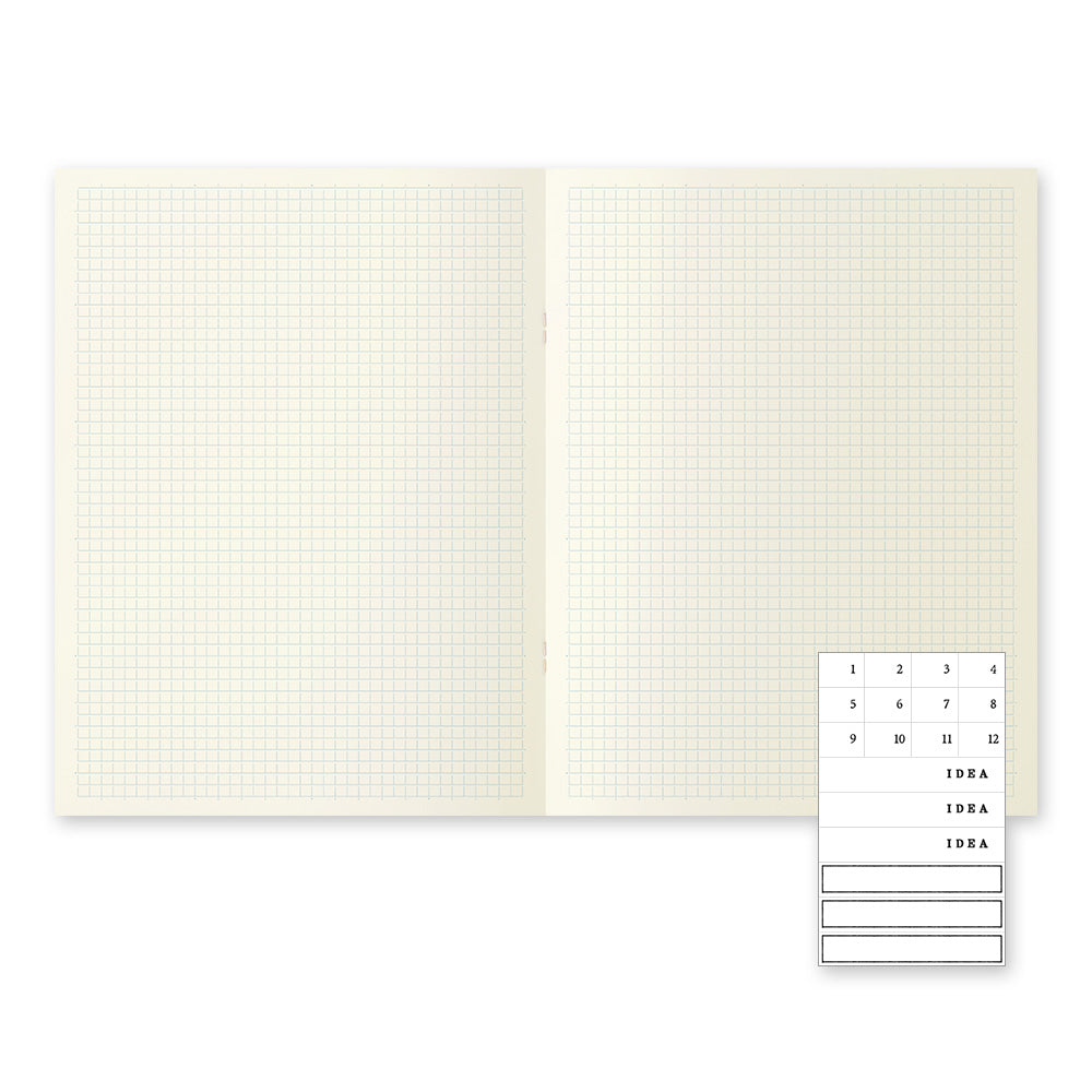 MidoriMDnote-light-a4-BlankInside-Simple-Beautiful-Things