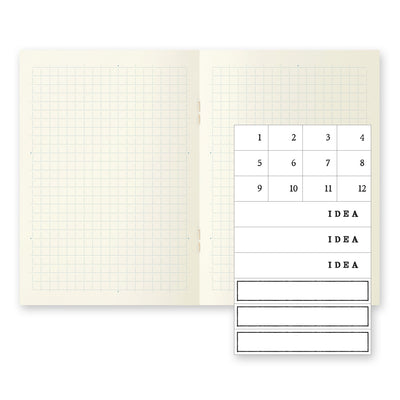 Midori MD Notebook Light - A6 Grid