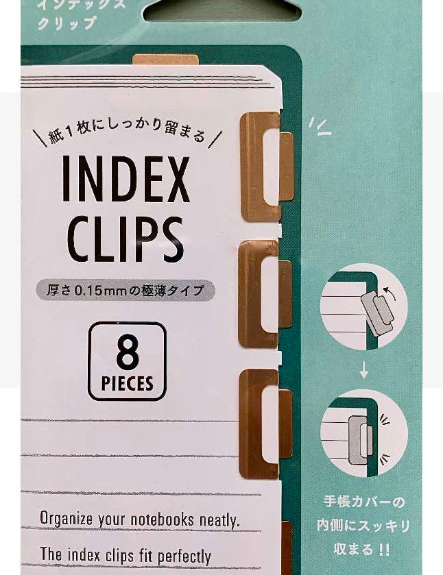 Midori Index clips