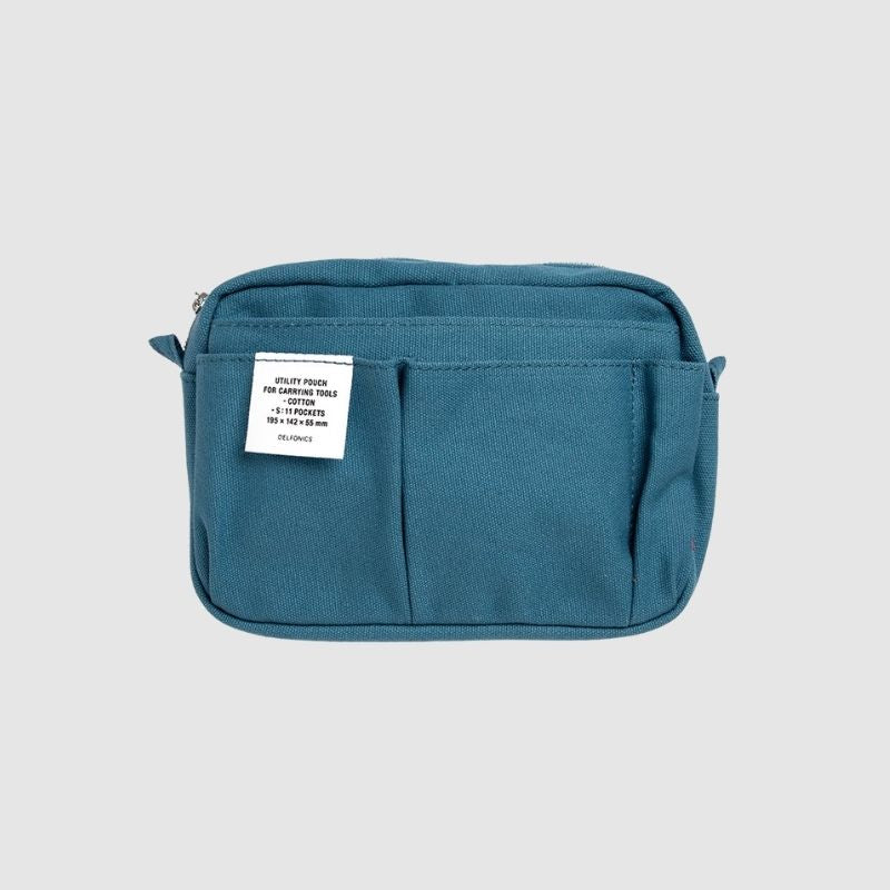 Delfonics - Utility Pouch Blue / Grey - Small_Simple_beautiful_things