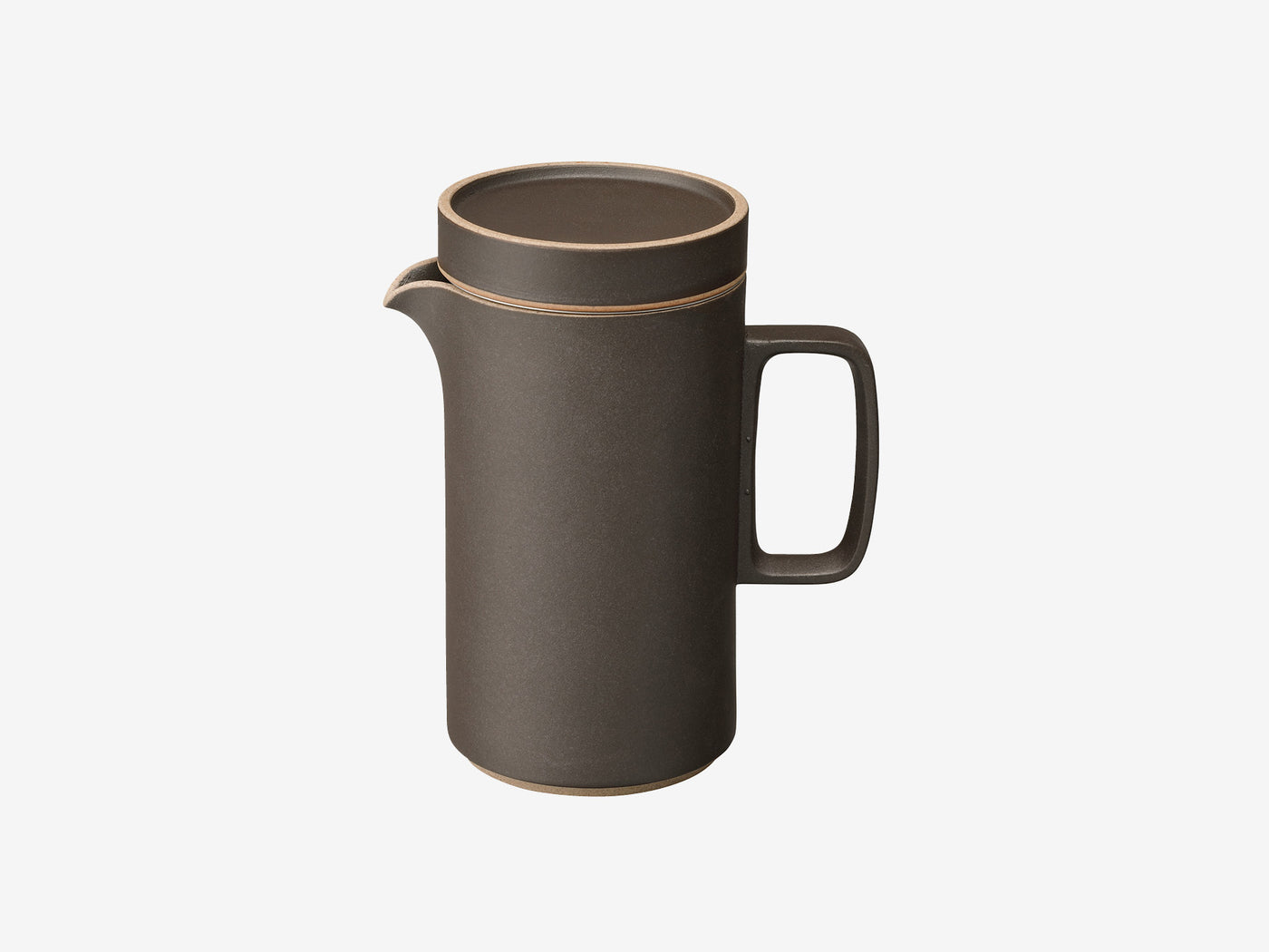 Hasami-Porcelain-Teapot-Tall-HPB037-Black 16cm-Simple-Beautiful-Things