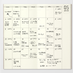 Traveler's Notebook Refill - Diary Monthly - simplebeautifulthings