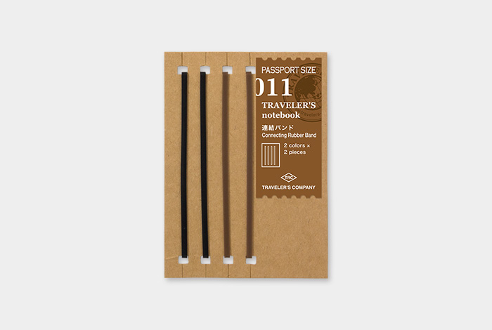 Traveler's Notebook Accessories - Connecting Rubber Band, Passport size - simplebeautifulthings