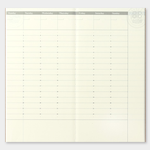 Traveler's Notebook Refill - Diary Weekly - simplebeautifulthings