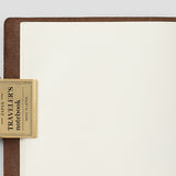 Traveler's Notebook Accessories - Brass clip Logo - simplebeautifulthings