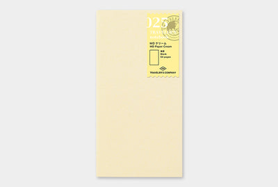 Traveler's Notebook Refill 025 - Blank Cream - simple_beautiful_things