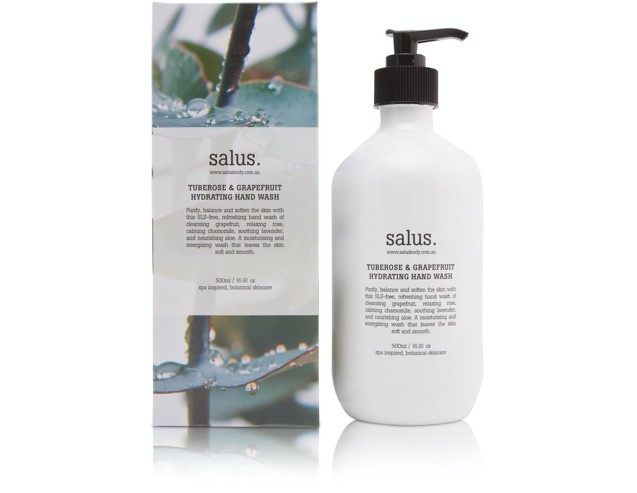 Salus Tuberose & grapefruit hydrating hand wash - simplebeautifulthings