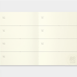 Traveler's Notebook Refill - Diary Weekly, Passport size - simplebeautifulthings