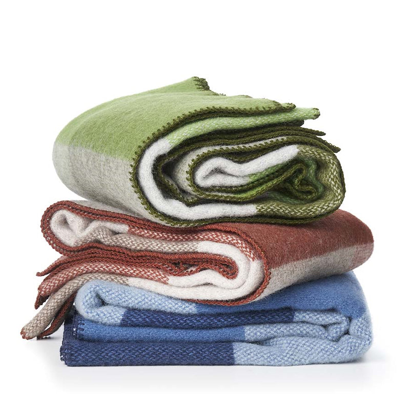 Klippan Block Blanket - Green