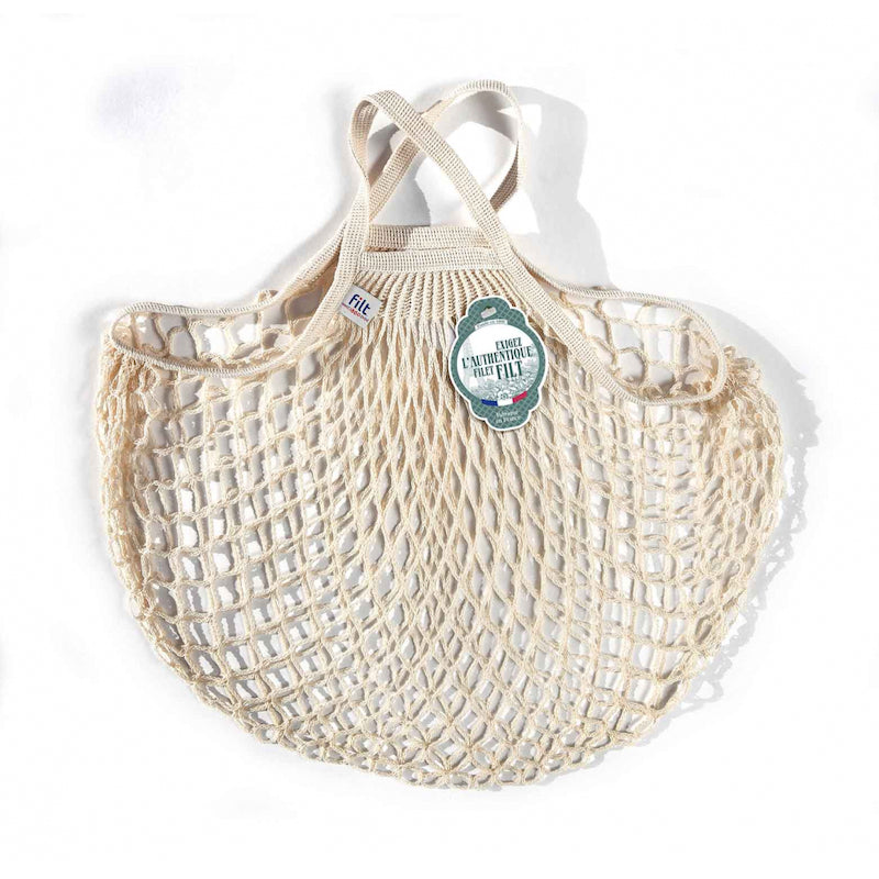 Filt Net Shopping Bag - Organic Ecru_Simple_Beautiful_Things